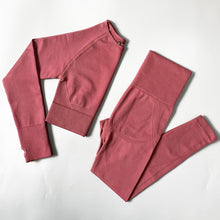 Load image into Gallery viewer, 2/3/4PCS Seamless Women Yoga Set Workout Sportswear Gym Clothes Fitness Long Sleeve Crop Top High Waist Leggings Sports Suit

