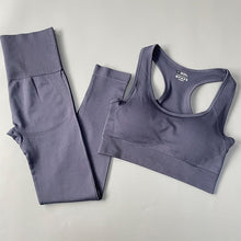 Load image into Gallery viewer, 2/3/4PCS Seamless Women Yoga Set Workout Sportswear Gym Clothes Fitness Long Sleeve Crop Top High Waist Leggings Sports Suit
