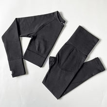 Load image into Gallery viewer, 2/3/4PCS Seamless Women Yoga Set Workout Sportswear Gym Clothes Fitness Long Sleeve Crop Top High Waist Leggings Sports Suit
